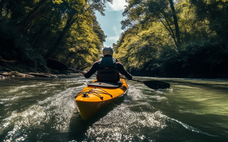 Los mejores destinos para practicar kayak hinchable en España