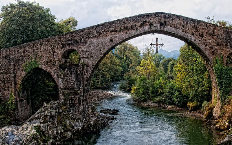 El Sella en Cangas de Onís